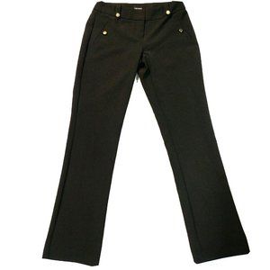 Flirtatious Black Straight Leg Dress Pants Size 7